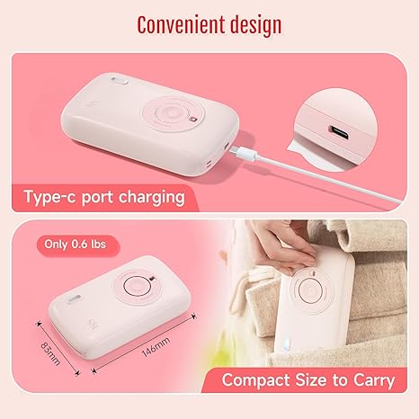 HPRT Portable Mini Photo Printer，Thermal Dye-Sublimation Printer（Pure Pink） - Image 5