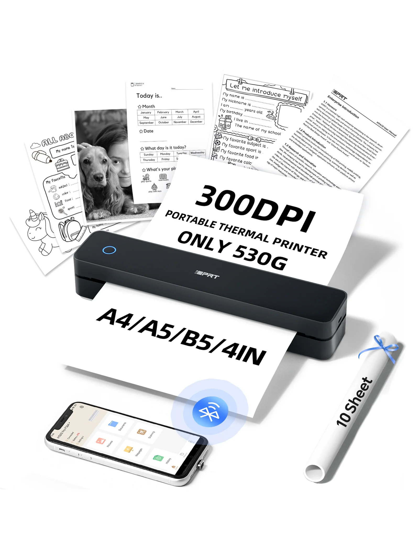 Portable-Printer Wireless MT610 for iDPRT - Image 8